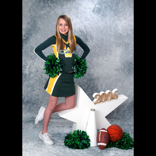 Cheerleader pictures portraits photos photographer